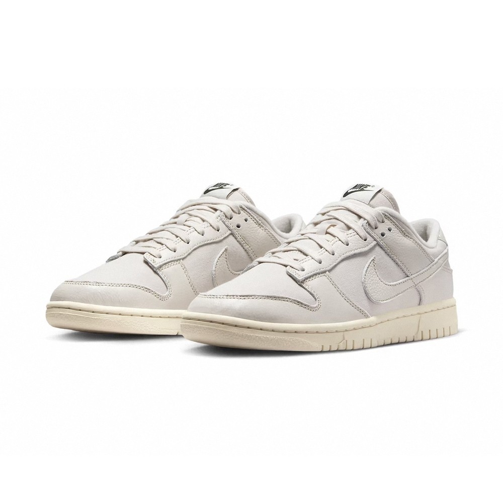 【正品】Nike Dunk Low Light Orewood 帆布 米白 DZ2538-100