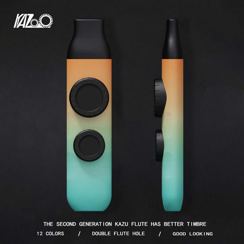 YZQ#卡祖笛kazoo專業演奏級雙膜卡組笛子Clarke初學新小型樂器嘟嘟笛