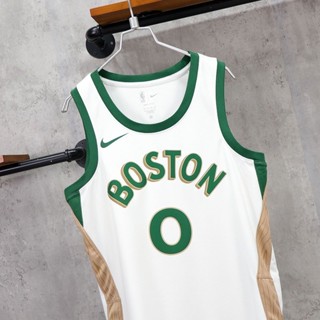 {正品}NIKE NBA BOSTON CELTICS 塞爾提克 TATUM 復古 城市版球衣 DX8488-133