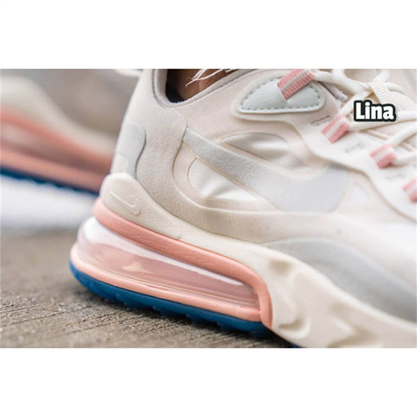 Nike Air Max 270 React 白粉 棉花糖 雲朵 女鞋 At6174-100