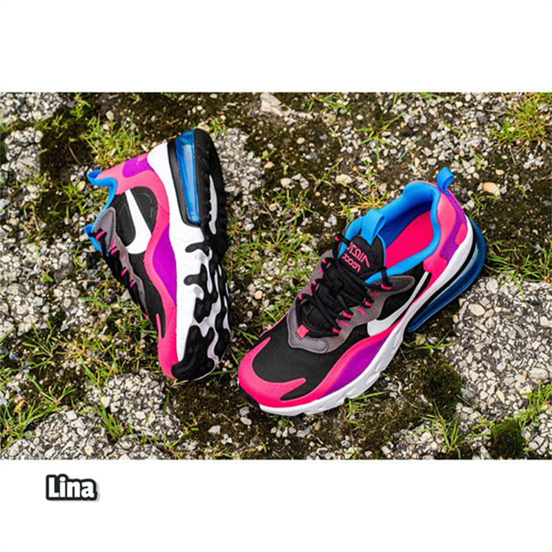 Nike Air Max 270 React 黑粉 桃粉 Bq0101-001現貨