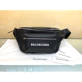 精品現貨 Balenciaga Everyday Logo Belt Pack 胸口包 肩背包/側背包腰包 529