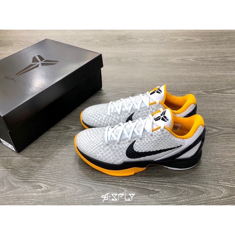 【代購】Nike Kobe 6 Retor 白黑黃 籃球鞋 科比 CW2190-100