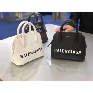 Balenciaga 巴黎世家 經典 Ville 大LOGO 貝殼包 手提 斜背包