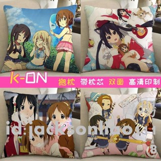 ♥♥輕音少女抱枕周邊diy定製K-ON中野梓平澤唯秋山澪二次元雙面靠墊