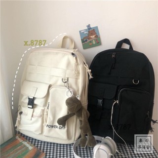 臺灣免運出貨🔸後揹包 工裝後揹包 多隔層後揹包 學生書包 休閒揹包 大容量 後揹包 書包 多功能包 旅行揹包 休閒包