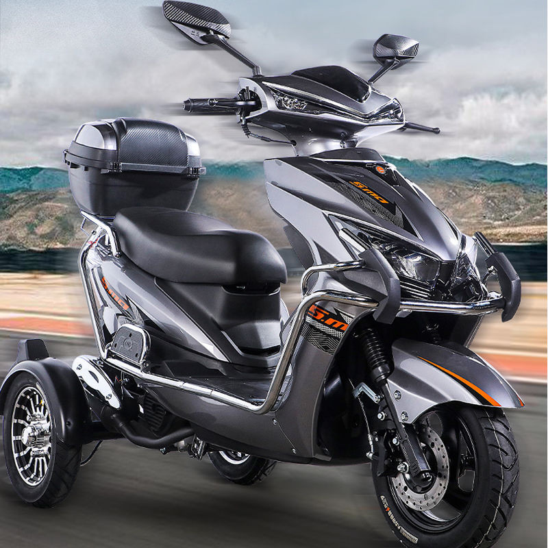 【全款咨詢客服】三輪摩托車新款汽油三輪車踏板燃油三輪車外賣三輪汽油摩托車代步