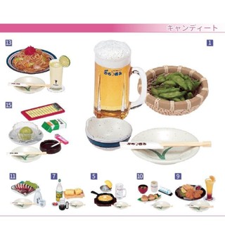 Re-ment日本正版散貨!食玩微縮模型 居酒屋日料大口吞絕版老貨H1