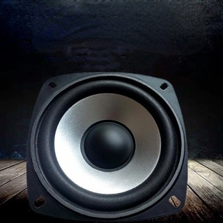 新款💕【穩固】汽車音響喇叭 車用低音炮 轎車音響 車用音響喇叭 貨車音響 4寸6歐20瓦低音喇叭汽車多媒體音箱重低音揚