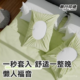一次性枕套枕巾旅行枕頭套加厚隔臟雙人火車臥鋪單人酒店床上用品 K1EE
