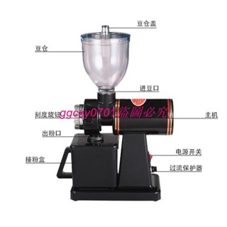 小飛鷹意式全自動咖啡磨豆機電動咖啡豆研磨機家用商用魚餌粉碎機
