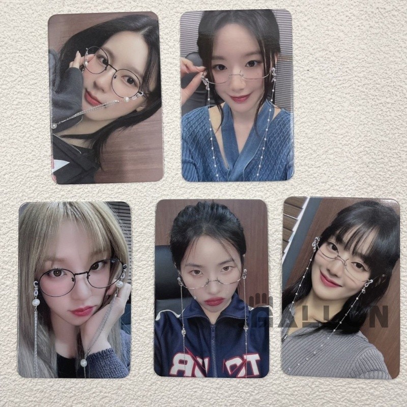 *正版代購*gidle 正規二 星河sr4.0眼鏡造型特典卡 眼鏡米妮趙美延宋雨琦葉舒華田小娟全套