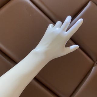 【臺灣出貨】【保密發貨】乳膠手套latex一體成型膠配件情趣膠衣 cos 薄款短手套bdsm調敎情趣性感內衣成人專區