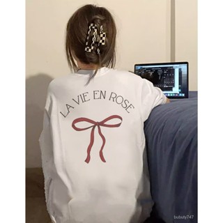 免運 M-3XL 早秋季長袖T恤 圓領T 大尺碼打底衫免運 臺灣 大尺碼長袖上衣 長袖T恤 寬松上衣over bubu