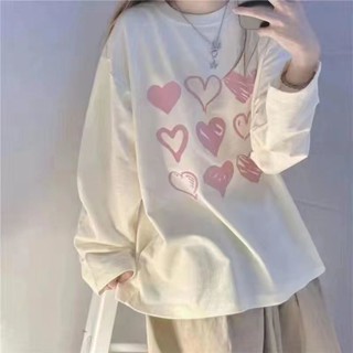 LW湯圓女裝-春秋長袖新款韓版上衣ins學院風長袖女T恤學生韓版寬鬆打底衫cxt