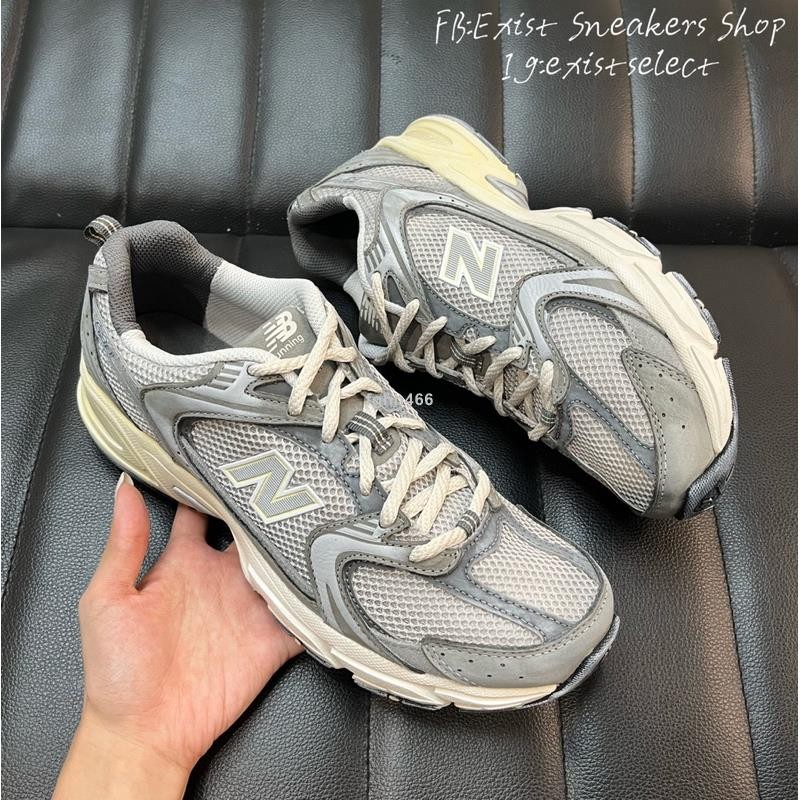 正品New Balance NB530 麂皮仿舊銀灰 MR530TG