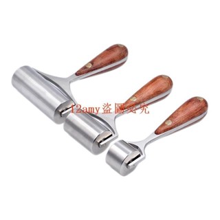手工diy皮具工具 皮革滾輪不銹鋼推輪滾筒壓膠水皮料粘合壓平壓邊