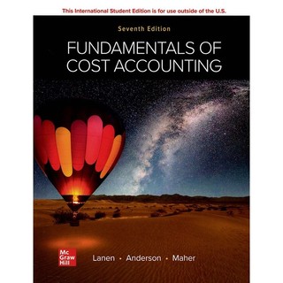 [華通書坊]Fundamentals of Cost Accounting 7/E LANEN 9781265117702