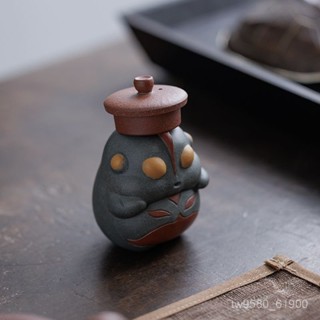 黑桃雜貨店♠趙永輝紫砂可養手工茶玩精品功夫茶道茶桌裝飾奧凸曼動漫茶寵擺件