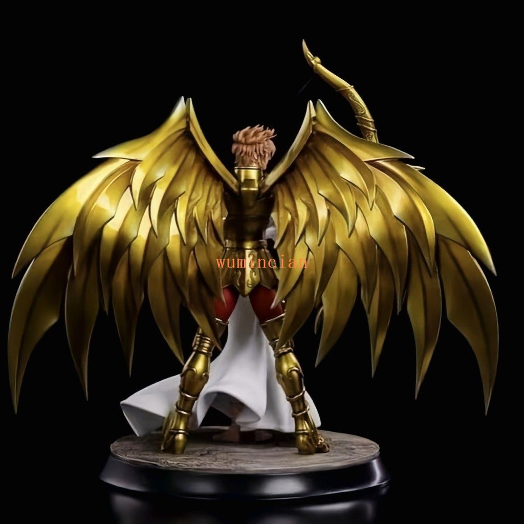 優化  熱賣配件 【精品】圣斗士射手座雅典娜gk白模雕像未上色3d打印黃金圣斗士