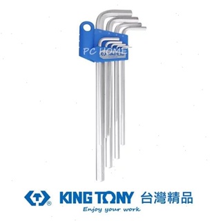 KING TONY 金統立 專業級工具9件式白金特長六角扳手組 KT20209MR