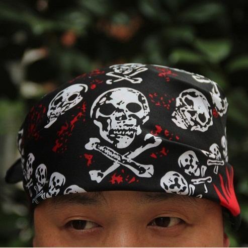 【FAIRY】🛍️萬圣節裝飾 cosplay裝扮 海盜頭巾 海盜方巾 西部牛仔 街舞頭巾