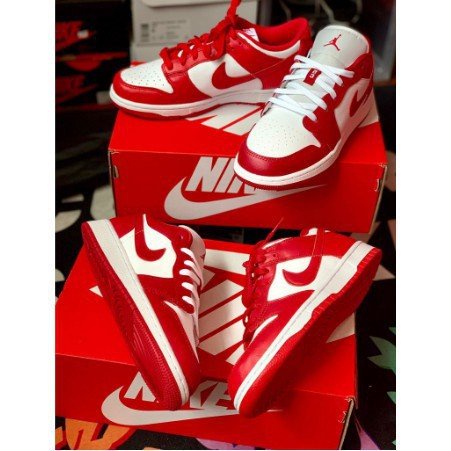 NIKE DUNK LOW St. Johns 聖若望大學 低筒 白紅 大學配色CU1727-100