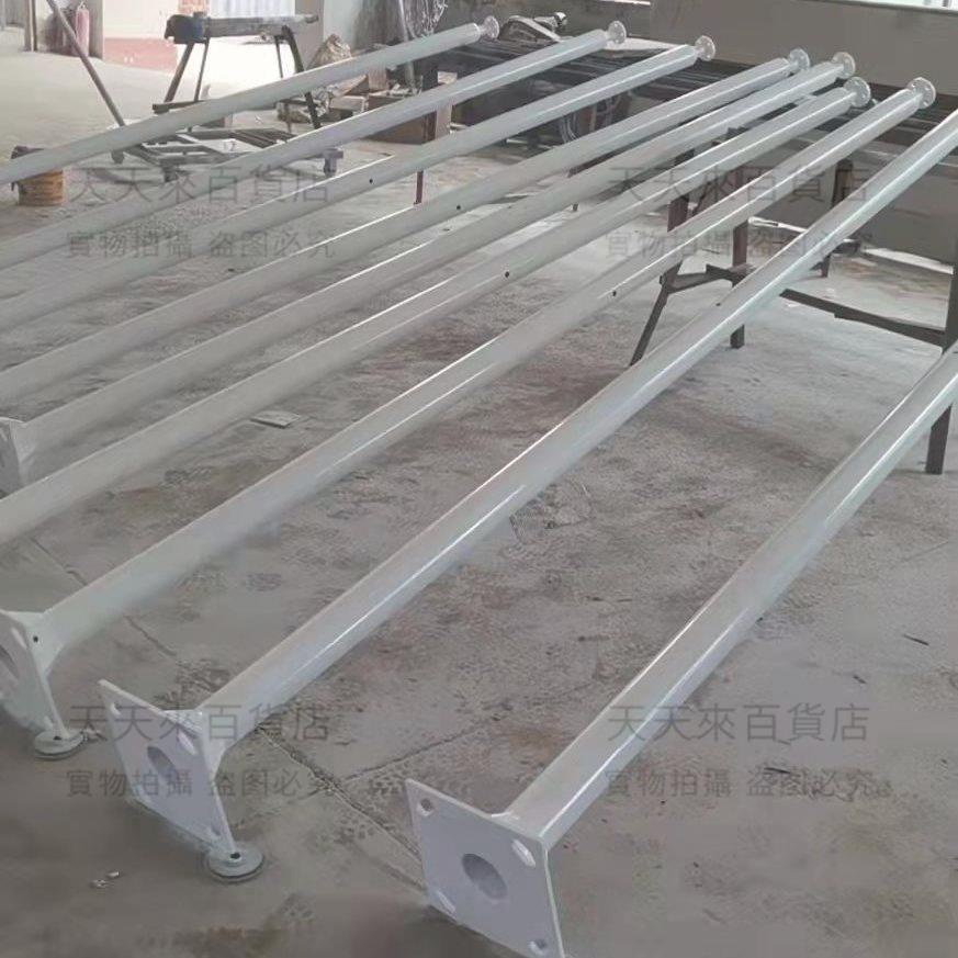 風力發電機立桿子立柱展示架1米、2米、3米熱鍍鋅鋼管尺寸可定制