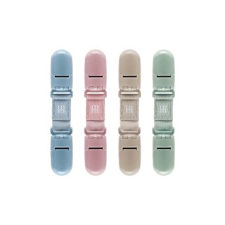 小獅王辛巴 蘊蜜萬用防掉雙頭夾2入 (晨藍/慄粉/杏茶/綠沐)【甜蜜家族】