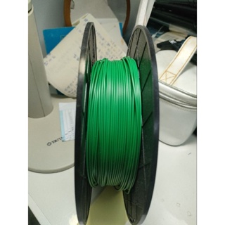xyz，3d列印線材，線徑1.75mm，綠色，材質PLA，含線卷約824g