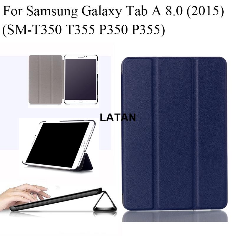 適用於三星Galaxy Tab A 8.0 (2015) SM-T350 T355 P350 P355平板保護套翻蓋保護