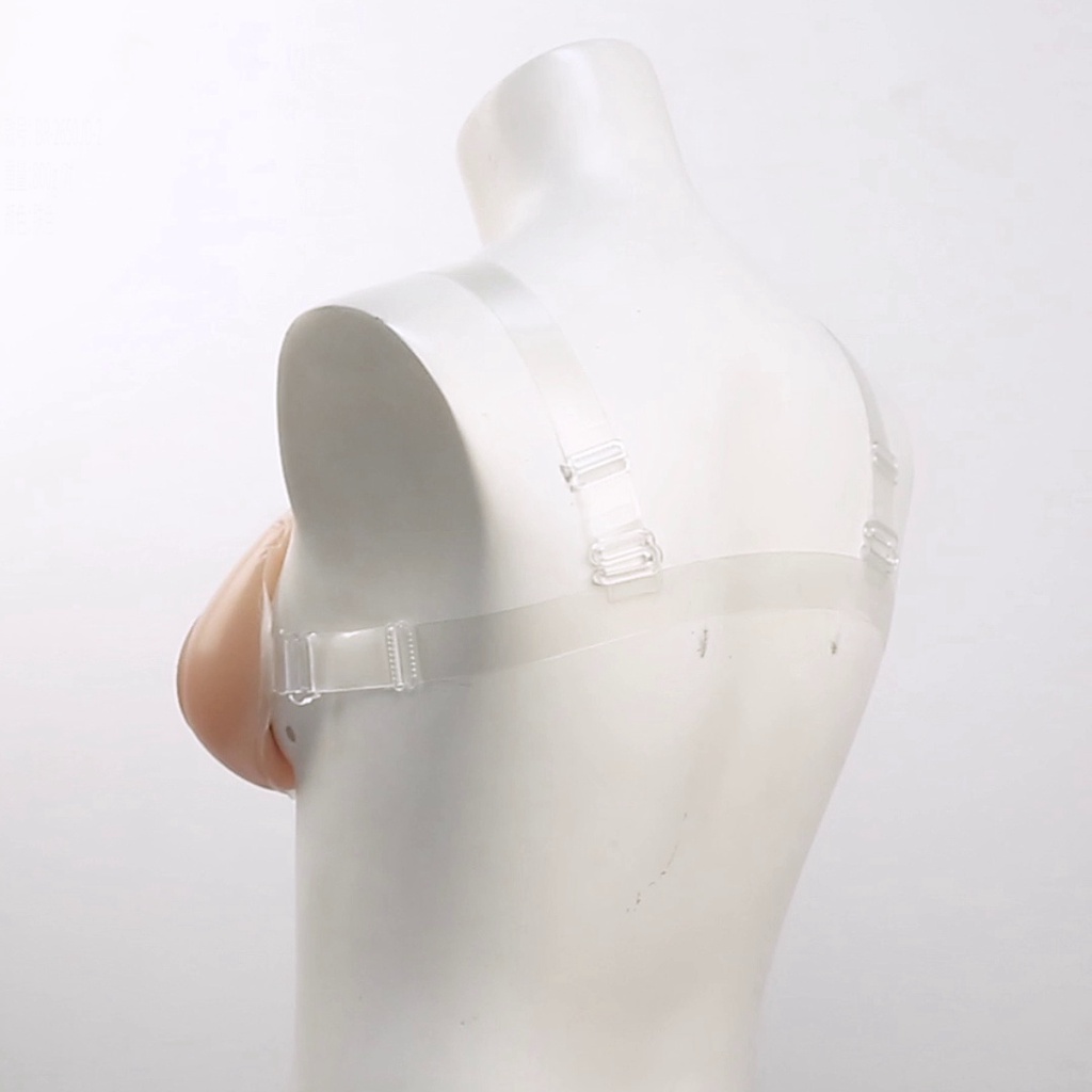 主播 性感 水滴 胸型 矽膠 義乳 偽娘 男用 小胸 變大胸 肩帶 連體 假胸 假乳房