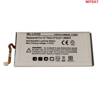 WITBAT適用LG G7 ThinQ G710 Q7+ LMQ610手機電池BL-T39🎀