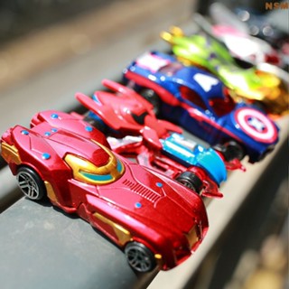 閤金複仇者聯盟 超級英雄概念車 模擬賽車 小汽車1:64車 口袋車汽車模型 交通模型 跑車模型 小汽車玩具 機車模型