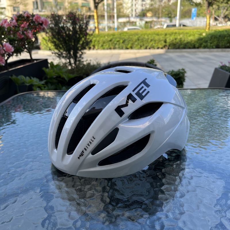 kiki意大利MET 男女騎行頭盔一體成型超輕氣動公路山地自行車安全帽盔