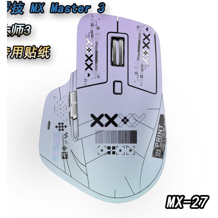新品特惠 滑鼠貼 防滑貼 防汗貼 適用於羅技MX Master 3/3S滑鼠貼紙2S滑鼠痛貼保護磨砂大師3卡通