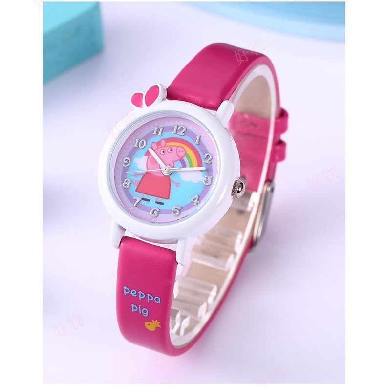 (好物aavT)  佩佩豬 手錶 兒童手表 卡通手錶 防水手錶