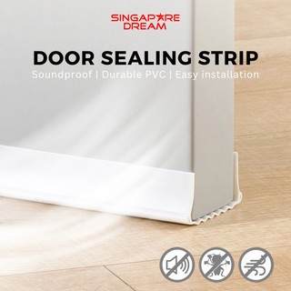 Door Draft Blocker Bottom Sealing Strip Guard Flexible Stopp