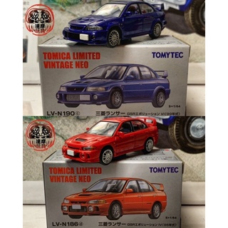 🗿達摩玩具 TLV 1/64 三菱 Evolution Evo LV N190c LV N186d 藍色 紅色 多美