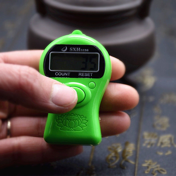 Counter Finger Ring Hand Tally Counter Digital//Elderly Use