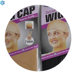 3pc Bald Wig Hair Cap Stocking Snood Mesh Stretch Wigs Caps