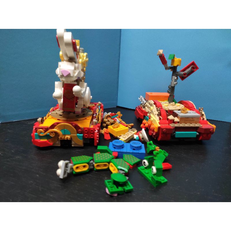 二手教具~Lego 樂高 一組樂高積木(80111)(賣現況)