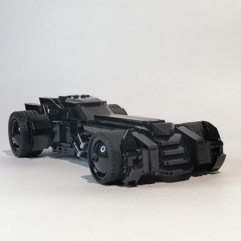 汽車積木 國產MOC積木蝙蝠車MOD益智男孩拼裝戰車玩具禮物超級英雄周邊模型