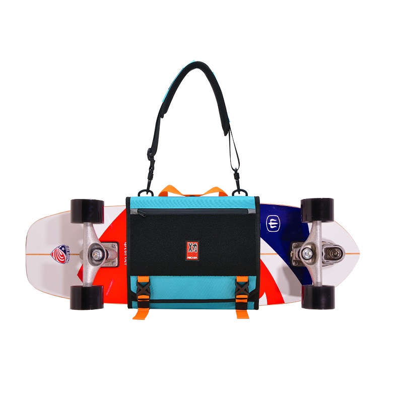 新款 通用 滑板包 雙肩 滑板袋 沖浪板 雙翹 電動 小魚板 輕便 滑板袋