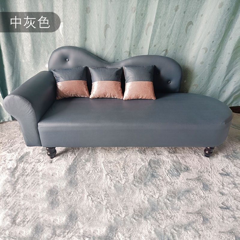 沙發 沙發椅 沙發凳 單人沙發 科技佈貴妃沙髮小戶型客廳臥室躺椅現代簡約出租房單人雙人小沙髮