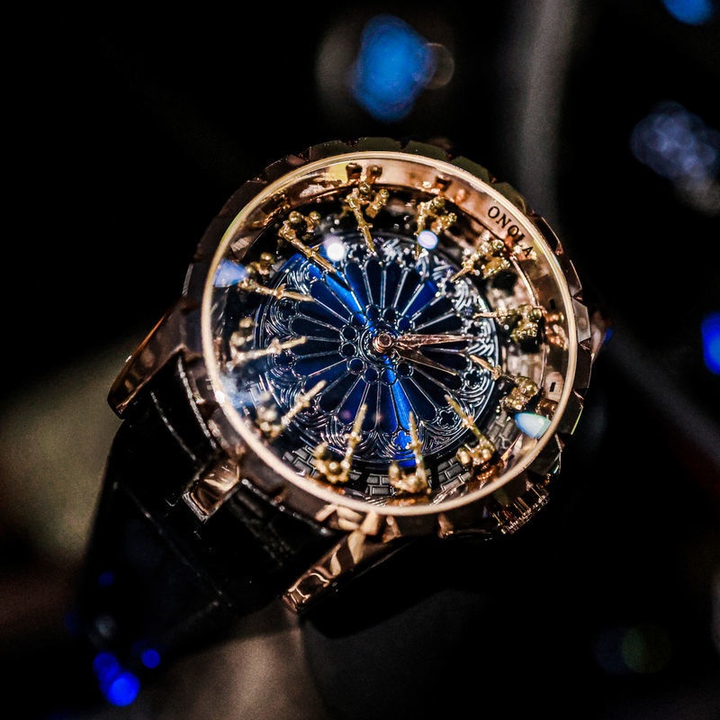 十二圓桌騎士手錶 男士商務個性 蟲洞概念 十大品牌瑞士名錶