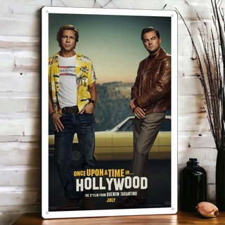 從前，有個好萊塢. 電影海報鐵皮畫 臺灣製造全現貨 Once Upon a Time... In Hollywood