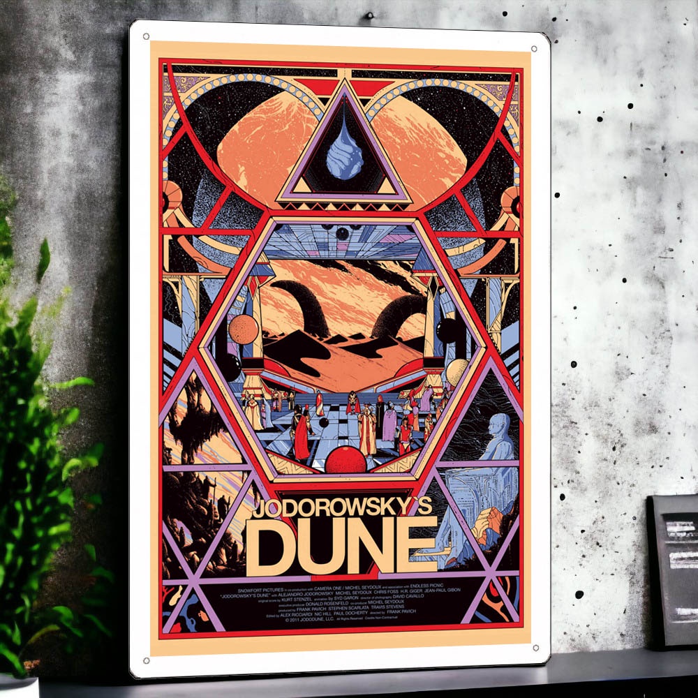 佐杜洛夫斯基的沙丘 電影海報鐵皮畫多款金屬掛畫 🇹🇼臺灣製造全現貨本島直出📦 Jodorowsky's Dune