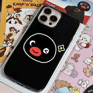 ❀滿159起發貨❀可愛pingu企鵝眨眼iPhone12Pro適用15蘋果手機殼14軟殼11