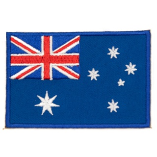 【A-ONE】澳洲 布藝貼布 Flag Patch補丁貼 電繡繡片貼 補丁貼 布藝貼章 熱燙胸章 熨斗布標貼紙 熨燙刺繡